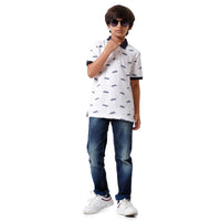Pack of 2 Pipin Boys T-shirt White & Bottle green