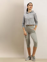 De Moza Women's Yoga Pant Grey Melange