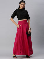 De Moza Women's Skirt Magenta 