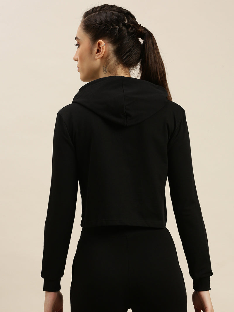De Moza Ladies Sweatshirt Black