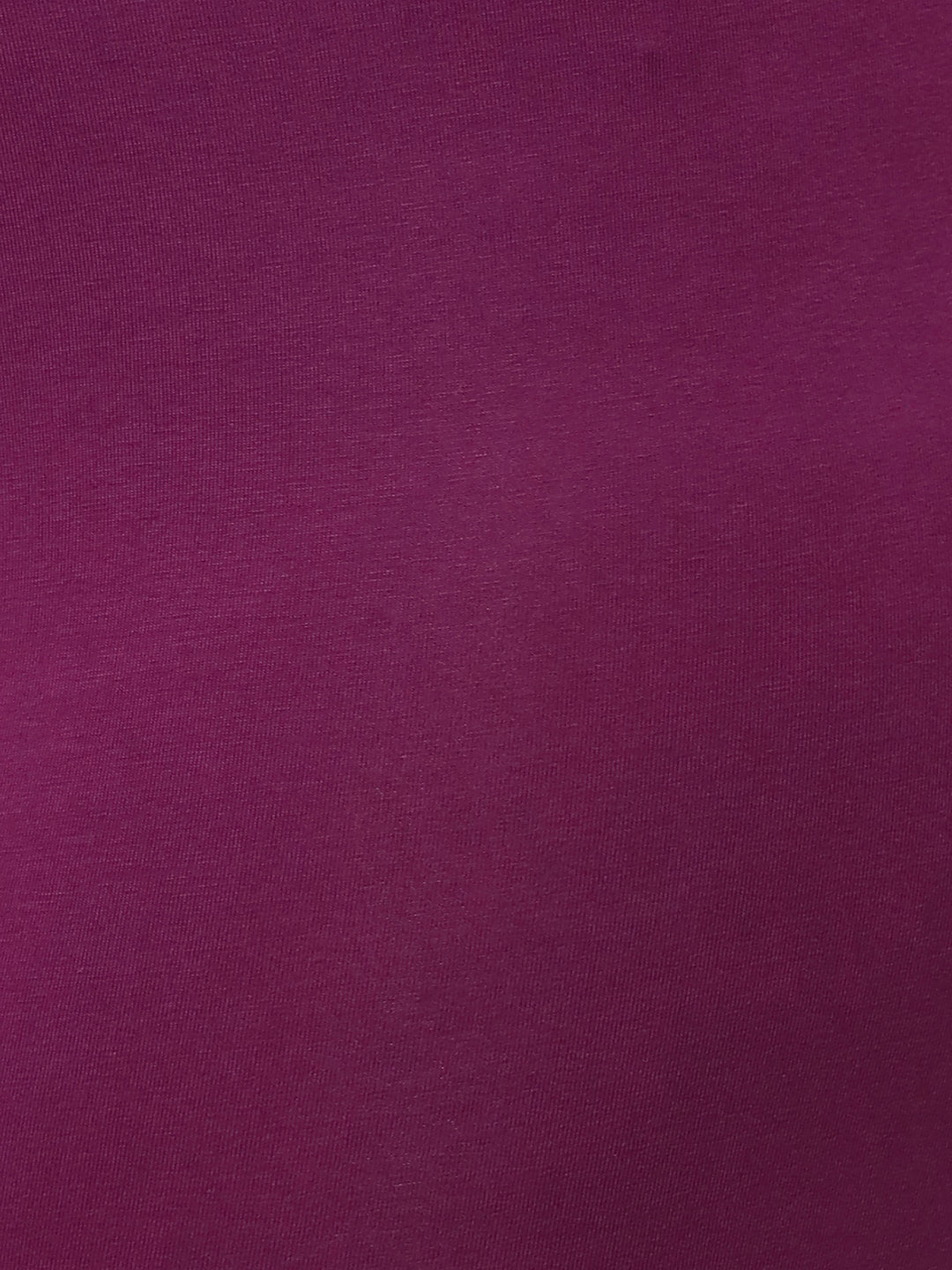 De Moza Ladies Plus Ankle Length Leggings Solid Cotton Dark Purple - De Moza