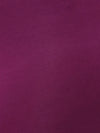 De Moza Ladies Plus Ankle Length Leggings Solid Cotton Dark Purple - De Moza
