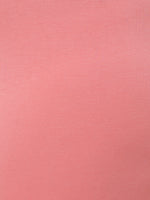 De Moza Ladies Plus Ankle Length Leggings Solid Cotton Peach - De Moza