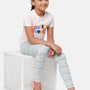 Kids - Girls Printed Top Ballet Slipper