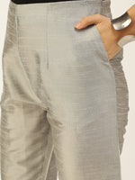 De Moza Women's Cigarette Pant Grey