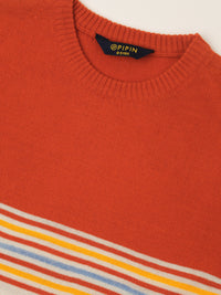 Kids - Boys Winter Sweatshirt Orange