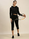 De Moza Ladies Sweatshirt Black