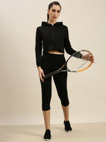 De Moza Ladies Sweatshirt Black