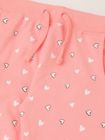 PIPIN Girls Printed Jogger Pink