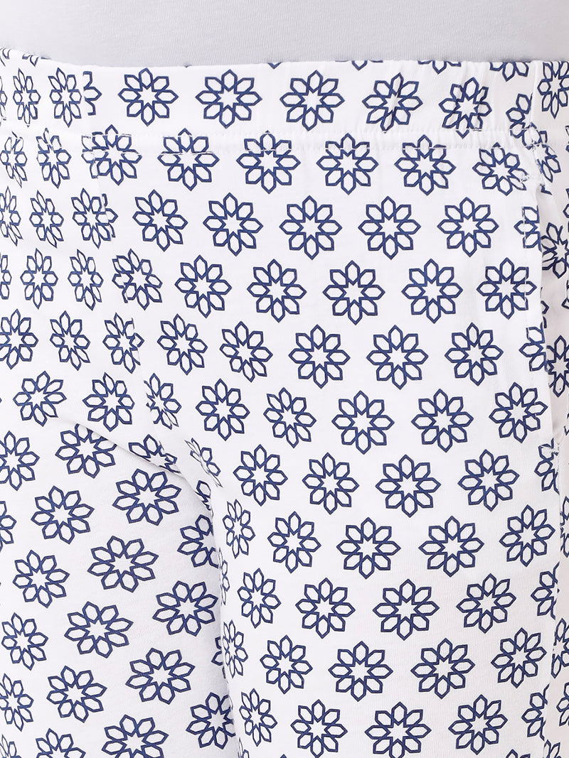 Kids – Girls Printed Pyjama Set Grey Dawn
