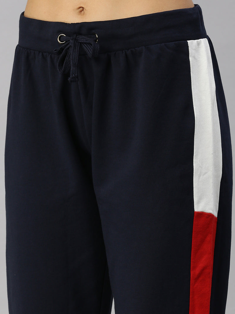 De Moza Ladies Jogger Navy Blue