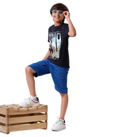 Pack of 2 Pipin Boys T-shirt Red & Dark Navy Blue