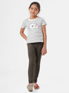 Kids – Girls Tregging Olive Green