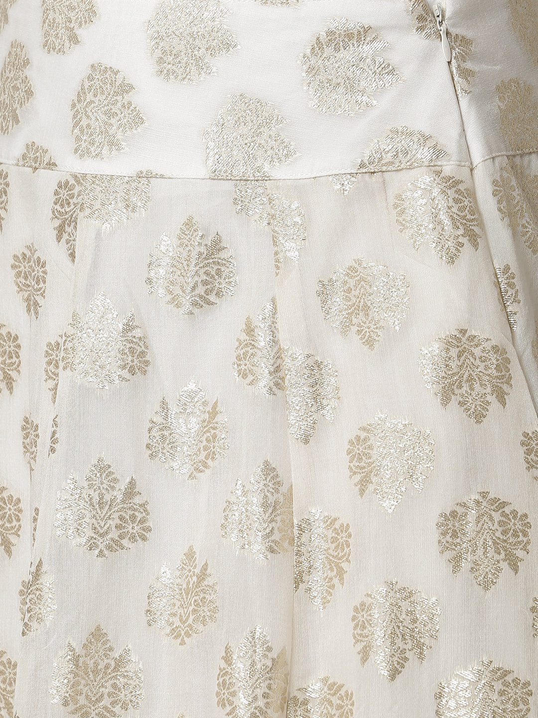 De Moza Ladies Offwhite Jacquard Skirt - De Moza (4309404057663)