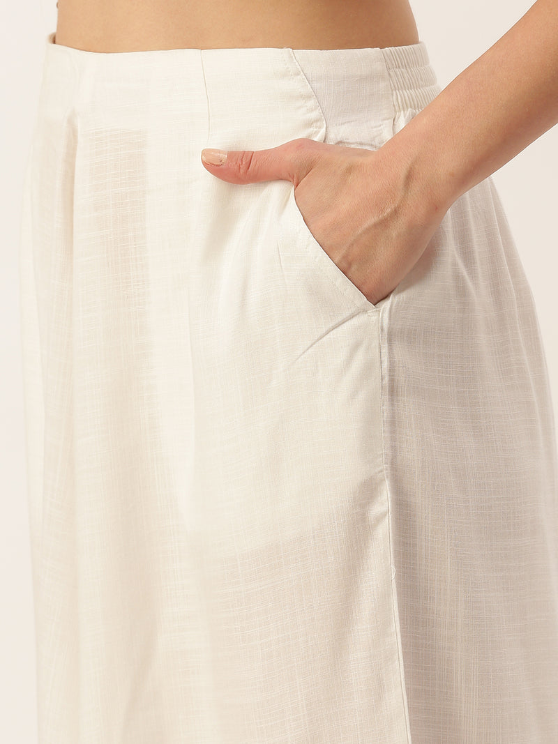 De Moza Women’s Culottes White