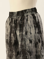 De Moza Women's Printed Culottes Black