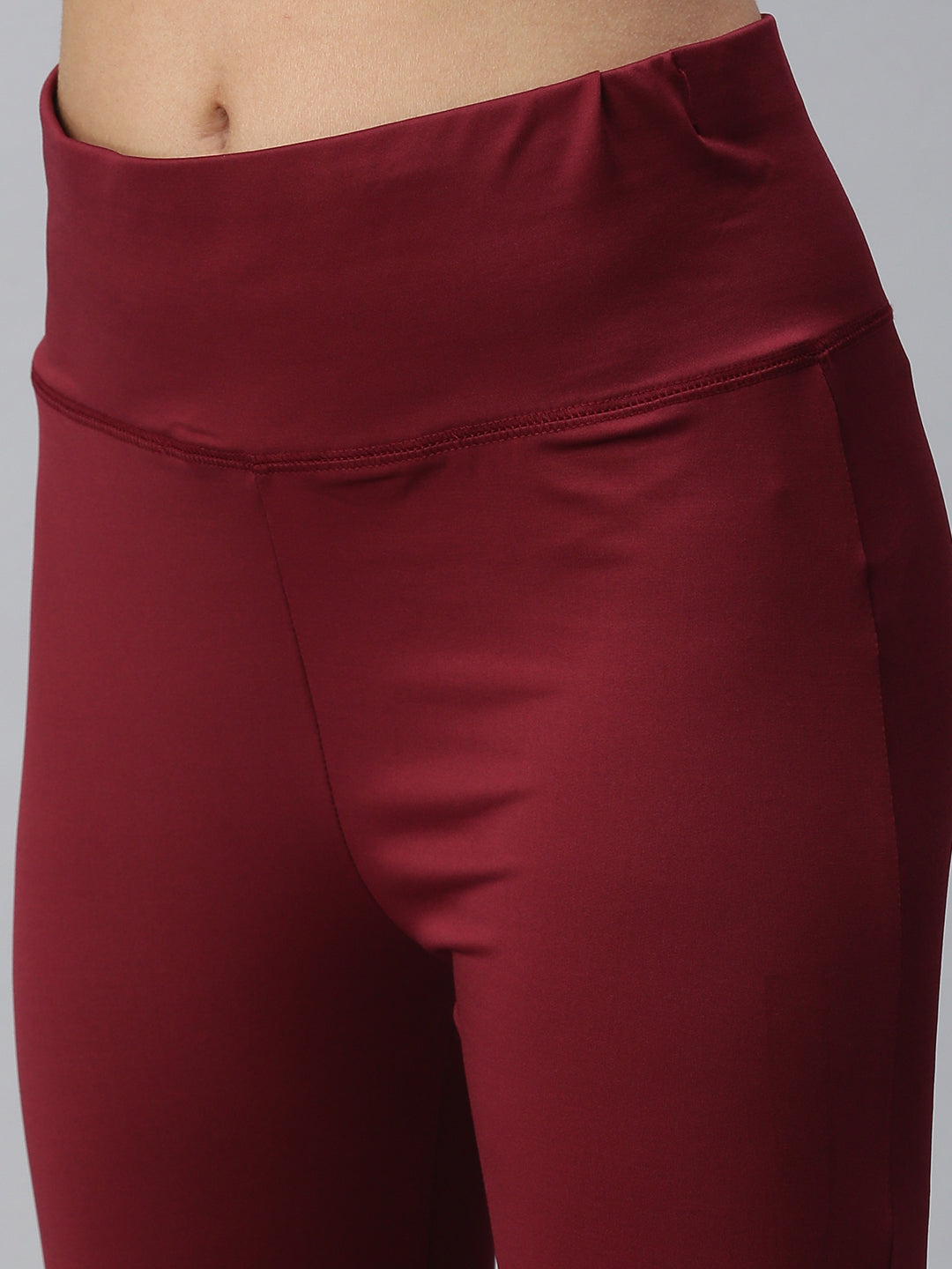 De Moza Ladies Active Wear Leggings Wine