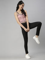 De Moza Women's Denim Jeggings Black