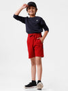 Kids - Boys Shorts Maroon