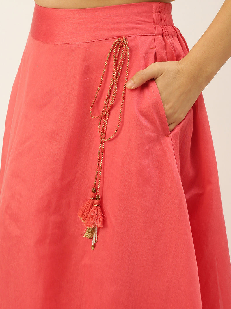 De Moza Women’s Skirt Coral