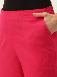 De Moza Women’s Cigarette Pant Fuchsia