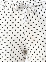Kids - Girls Printed Shorts White