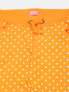 Kids - Girls Printed Jogger Orange