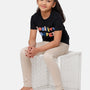 Kids - Girls Printed Top Black