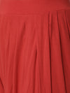 De Moza Women's Patiala Pant Red