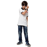 Pack of 2 Pipin Boys T-shirt Offwhite & Dark Grey