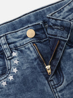 Kids - Girls Denim Shorts Dark Blue