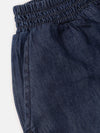 PIPIN Girls Jeans Solid Cotton Mid Blue - De Moza