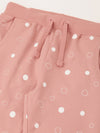 PIPIN Girls Printed Jogger Rose Tan