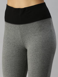 De Moza Ladies Active Wear Leggings Anthra Melange