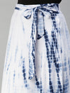 De Moza Women's Printed Skirt Indigo
