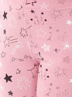 Kids – Girls Printed Pyjama Set Pink Nectar