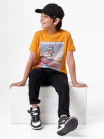 Pack of 2 Pipin Boys T-shirt Black & Mustard