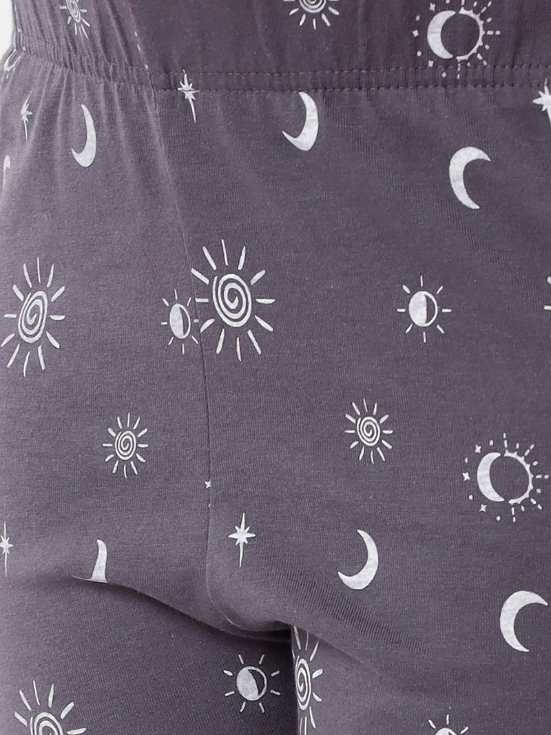 Kids – Girls Printed Pyjama Set Prism Pink
