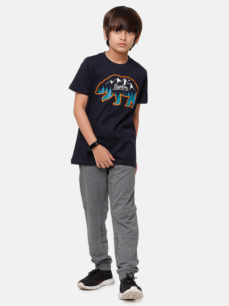 Kids - Boys Jogger Anthra Melange