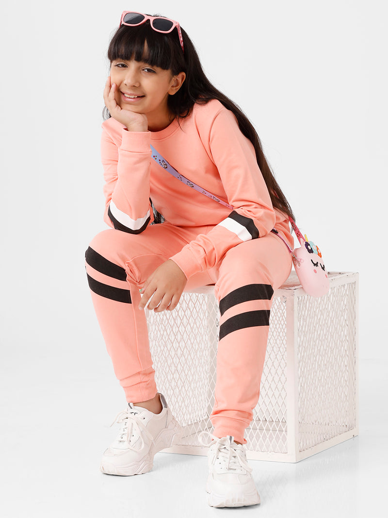 Kids - Girls Jogger Peach