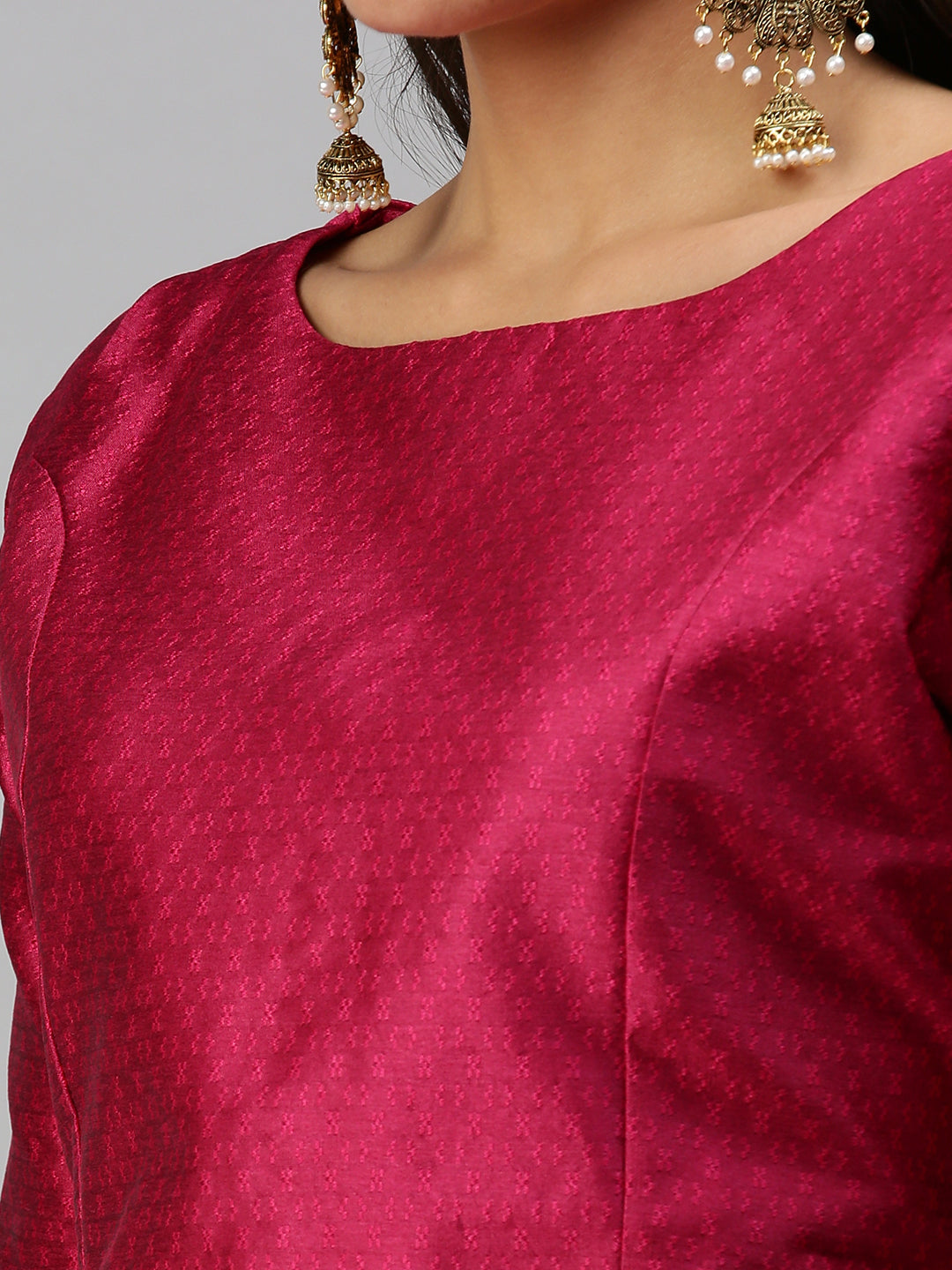 De Moza Women's Blouse Fuchsia