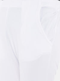 De Moza Women's Cigarette Pant White