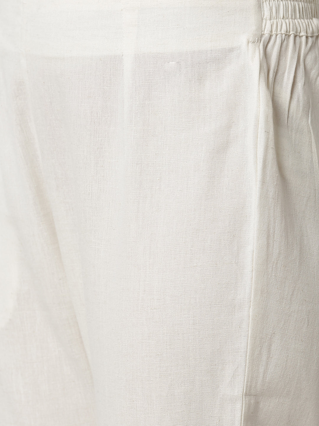 De Moza Women's Cigarette Pant White