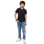 Pack of 2 Pipin Boys T-shirt Dark Navy Blue & Bottle green