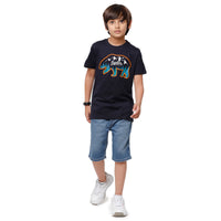 Pack of 2 Pipin Boys T-shirt Blue Melange & Dark Navy Blue