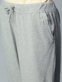 De Moza Ladies Jogger Grey Melange