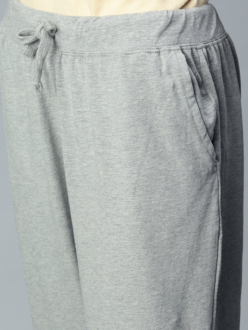 De Moza Ladies Jogger Grey Melange