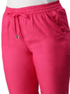 De Moza Women's Straight Pant Fuchsia