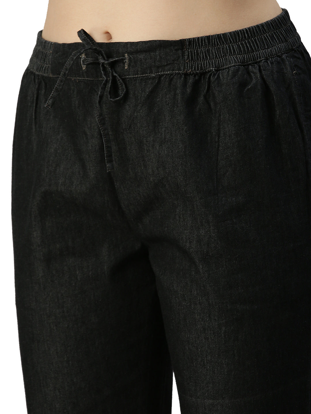 De Moza Ladies Harem Pant Black