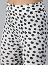 De Moza Women’s Printed Ankle Leggings Black